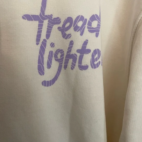 🌻 Allbirds Hooded Unisex Sweatshirt SIZE XL Natural White Tread Lighter - NWT - Picture 6 of 8